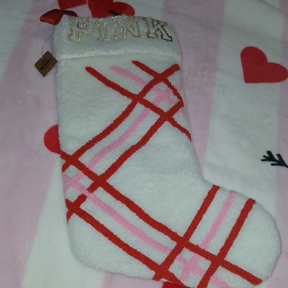 VS PINK Christmas Stocking NWT